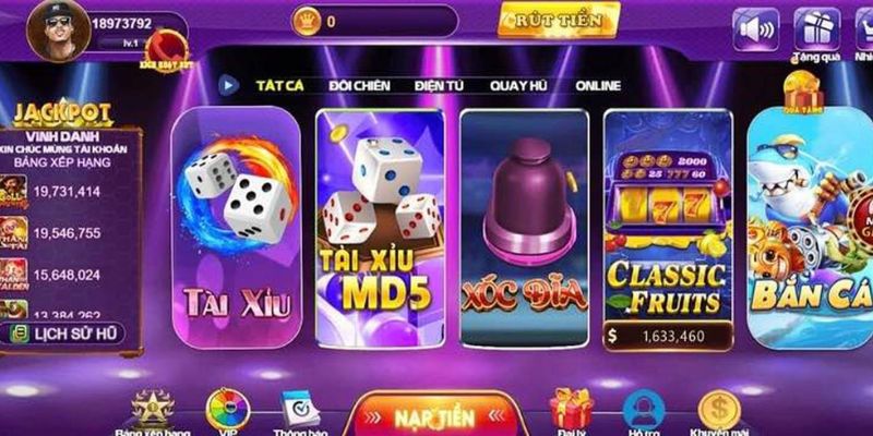 Tải game 68 game bài - Sở hữu kho trò chơi đồ sộ 